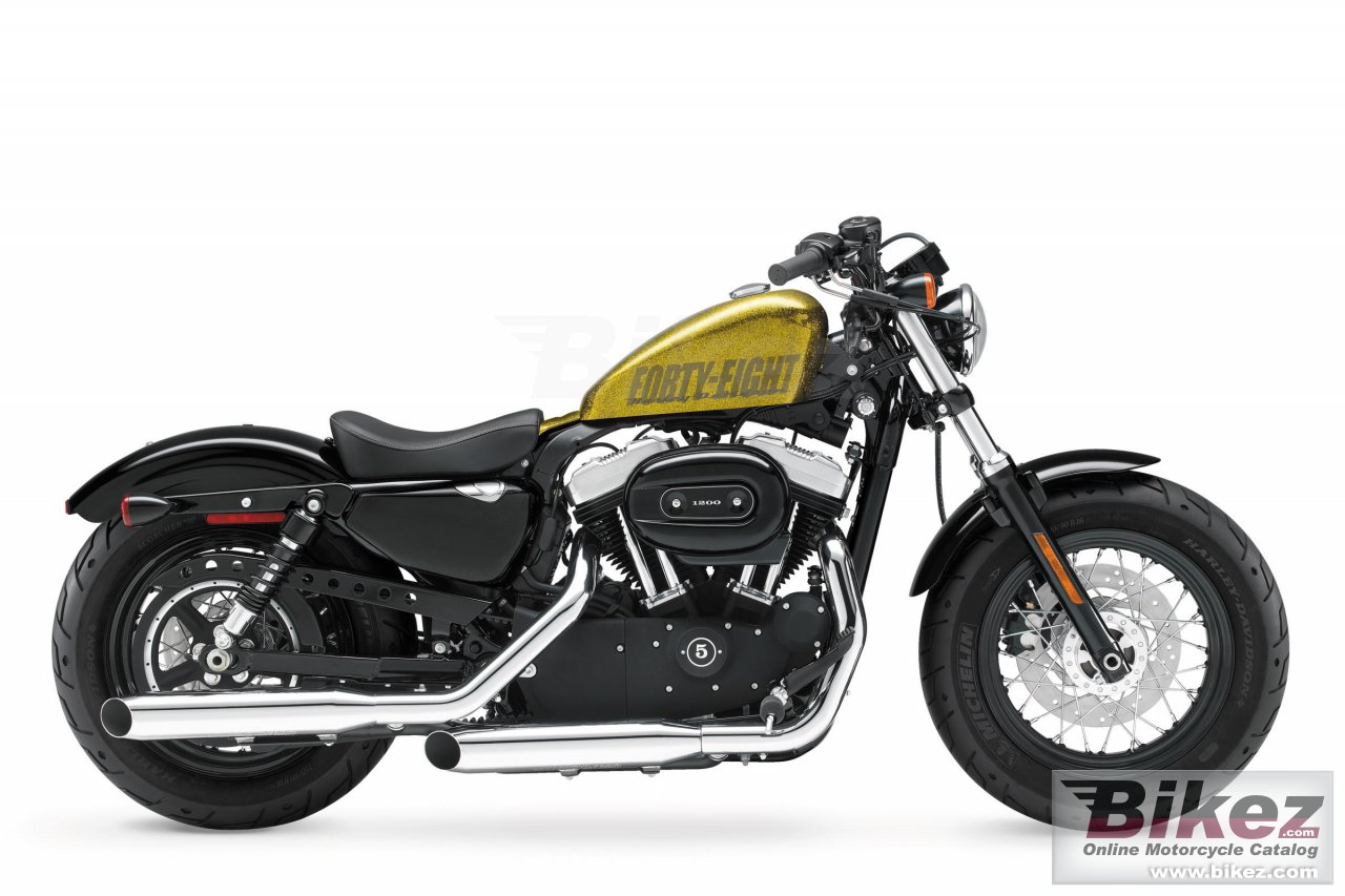 Big Harley-Davidson sportster forty-eight picture and wallpaper from Bikez.com